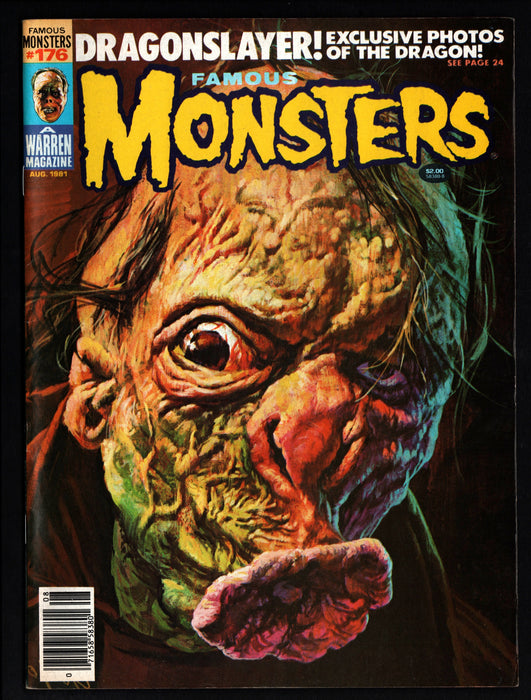 1981 Famous Monsters of Filmland Magazine #176 Dragonslayer - TvMovieCards.com