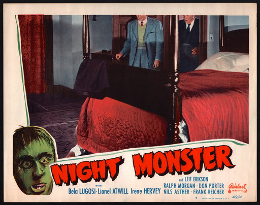 1944 Night Monster #4 Lobby Card 11x14 Bela Lugosi Lionel Atwill Leif Erickson - TvMovieCards.com