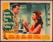 1952 Down Among the Sheltering Palms #4 Lobby Card 11x14 Mitzi Gaynor - TvMovieCards.com