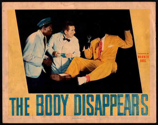 1941 The Body Disappears Lobby Card 11x14 Jeffrey Lynn Jane Wyman - TvMovieCards.com