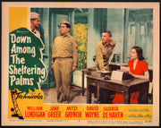 1952 Down Among the Sheltering Palms #8 Lobby Card 11x14 Mitzi Gaynor - TvMovieCards.com