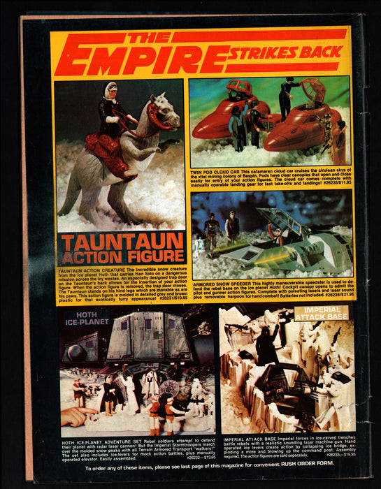 1983 Famous Monsters of Filmland Magazine #190 Star Wars Empire Strikes Back - TvMovieCards.com