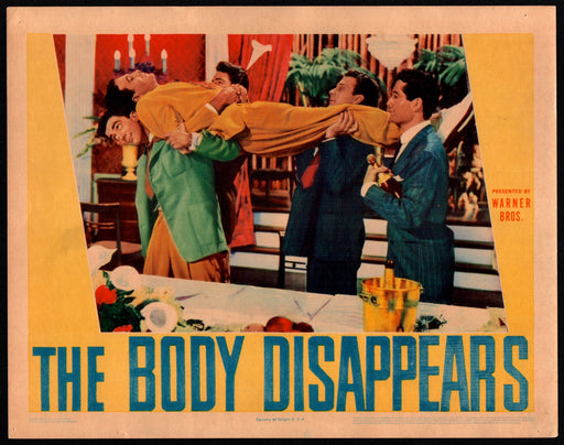 1941 The Body Disappears Lobby Card 11x14 Jeffrey Lynn Jane Wyman - TvMovieCards.com