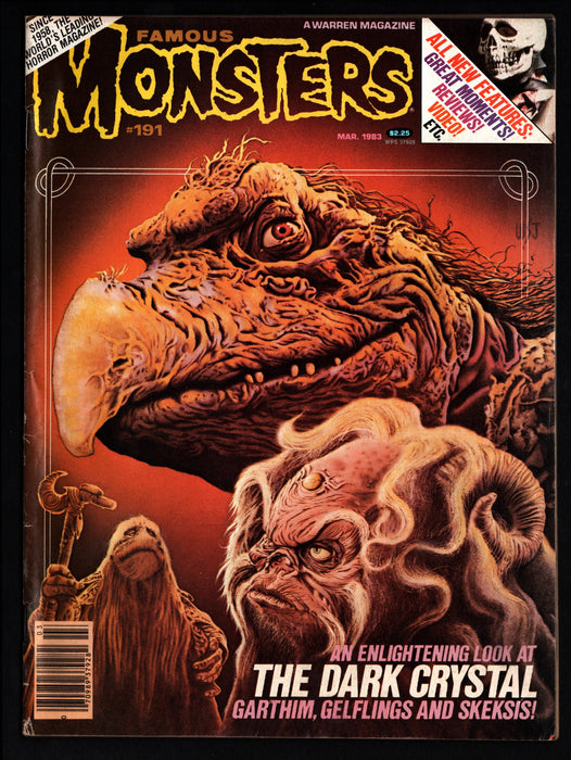 1983 Famous Monsters of Filmland Magazine #191 Dark Crystal - TvMovieCards.com