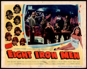 1952 Eight Iron Men Lobby Card 11x14 Bonar Colleano Arthur Franz Lee Marvin - TvMovieCards.com