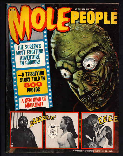 1964 The Mole People Magazine Vintage Horror Universal Pictures - TvMovieCards.com