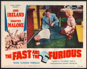 1954 The Fast and the Furious Lobby Card 11x14 John Ireland Dorothy Malone - TvMovieCards.com