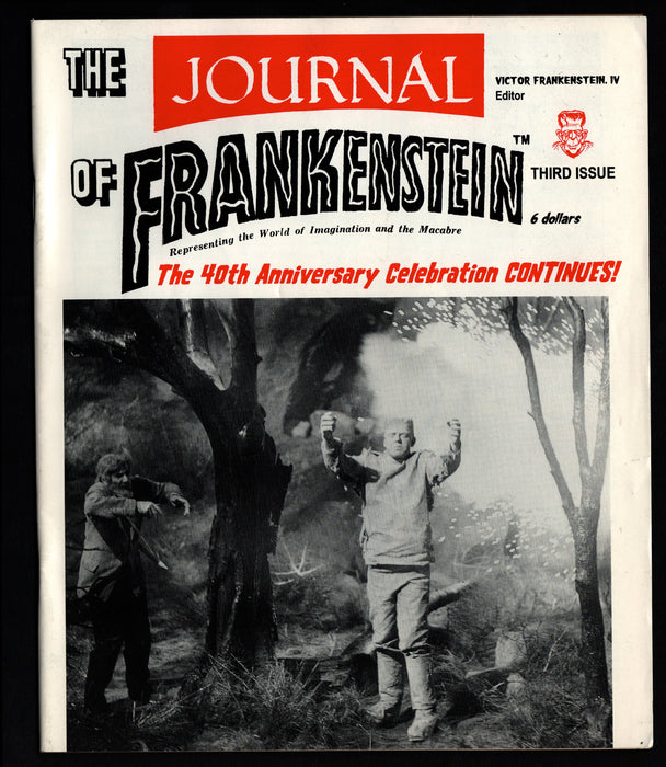 2002 The Journal of Frankenstein Magazine #6 Calvin Thomas Beck - TvMovieCards.com