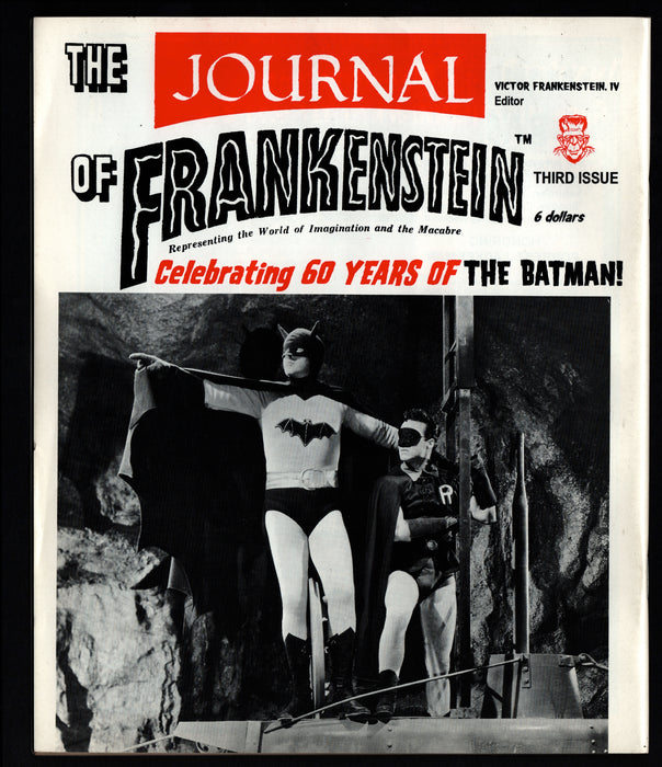 2002 The Journal of Frankenstein Magazine #6 Calvin Thomas Beck - TvMovieCards.com