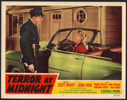 1956 Terror at Midnight #4 Lobby Card 11x14 Scott Brady Joan Vohs Frank Faylen - TvMovieCards.com