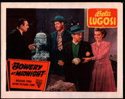 1949R Bowery at Midnight Lobby Card 11 x 14 Bela Lugosi John Archer Wanda McKay - TvMovieCards.com
