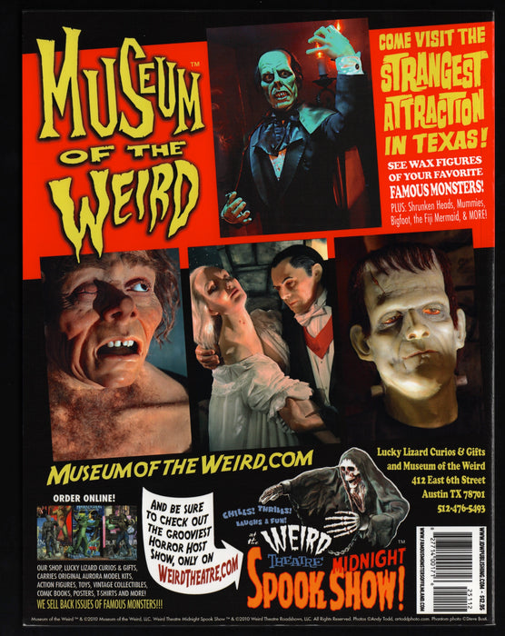 Famous Monsters of Filmland Magazine Horror Magazine #251 Dracula Cover - TvMovieCards.com
