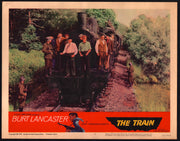 1965 The Train Lobby Card 11x14 Burt Lancaster Paul Scofield Jeanne Moreau - TvMovieCards.com