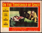 1956 On the Threshold of Space #4 11x14 Lobby Card Guy Madison Virginia Leith - TvMovieCards.com