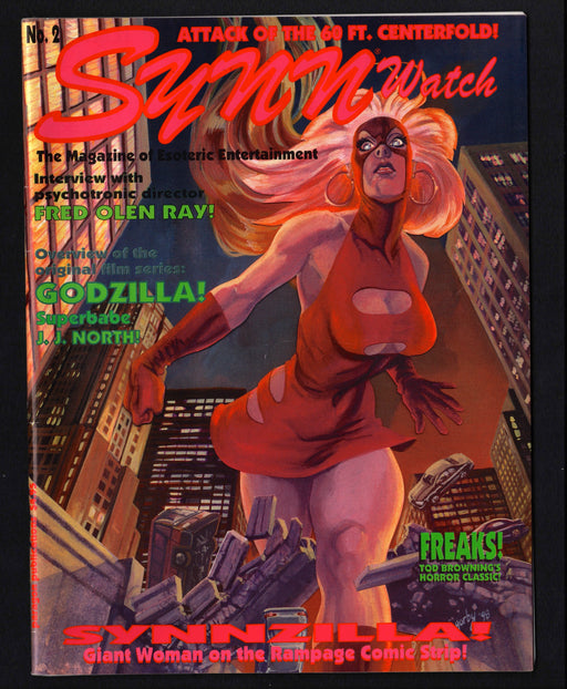 Synn Watch Magazine #2 - Paragon AC Comics Femforce Magazine - TvMovieCards.com