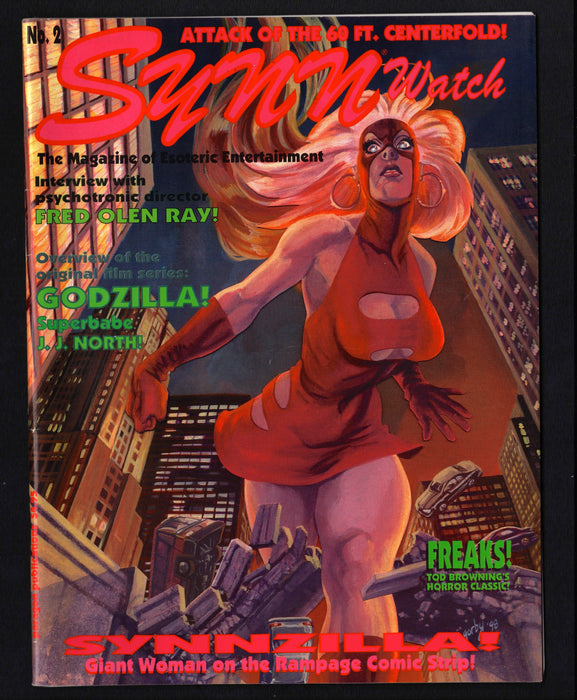 Synn Watch Magazine #2 - Paragon AC Comics Femforce Magazine - TvMovieCards.com