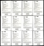 Mario Kart Wii FunTats Chase Card Set 12 Cards Enterplay 2010 T1-T12 Tattoos - TvMovieCards.com
