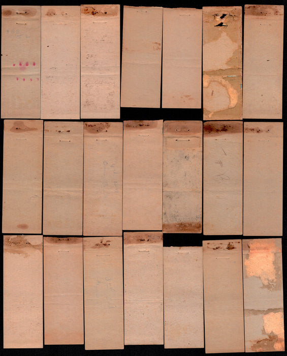 1934-1937 Diamond Matchbook Cover Baseball Lot HOF Melvin Ott Frisch Waner Lopez - TvMovieCards.com