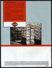 1989 Harley Davidson Motorcycles Dealer Parts / Accessories Catalog Brochure - TvMovieCards.com