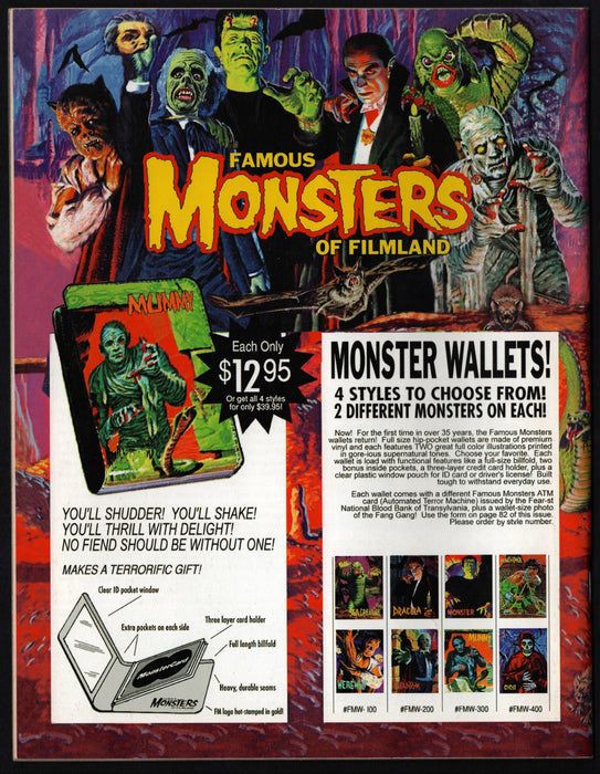 Famous Monsters of Filmland Magazine Horror Magazine #232-3 Oct/Nov - TvMovieCards.com