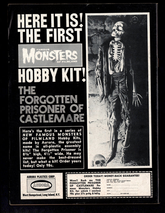 1968 Famous Monsters of Filmland Magazine #52 Dark Shadows - TvMovieCards.com