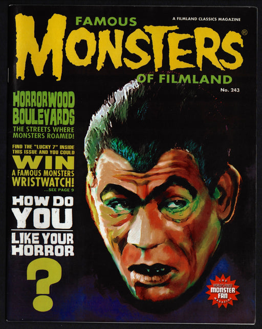 Famous Monsters of Filmland Magazine Horror Magazine #243 Aug/Oct 2006 - TvMovieCards.com