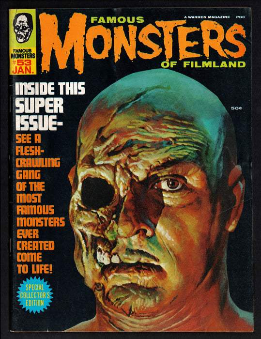 1969 Famous Monsters of Filmland Magazine #53 War of Colossal Beast - TvMovieCards.com