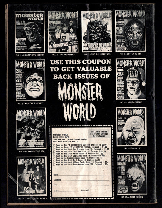 1969 Famous Monsters of Filmland Magazine #53 War of Colossal Beast - TvMovieCards.com