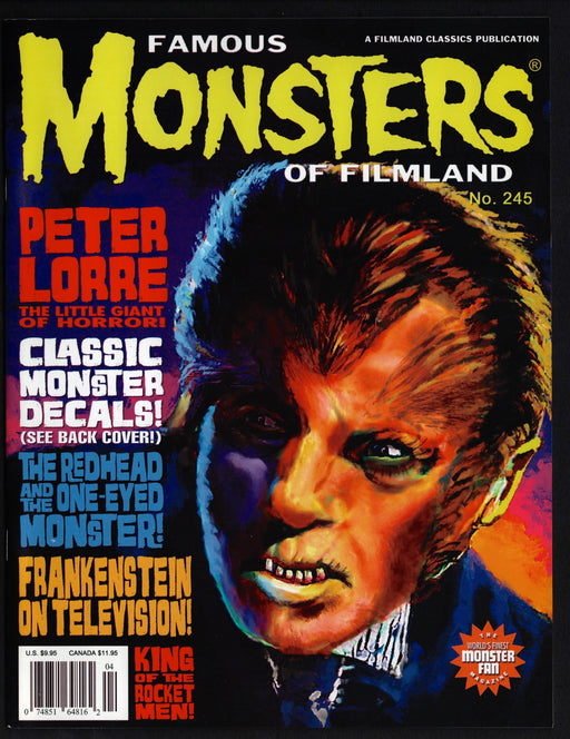 Famous Monsters of Filmland Magazine Horror Magazine #245 2007 - TvMovieCards.com
