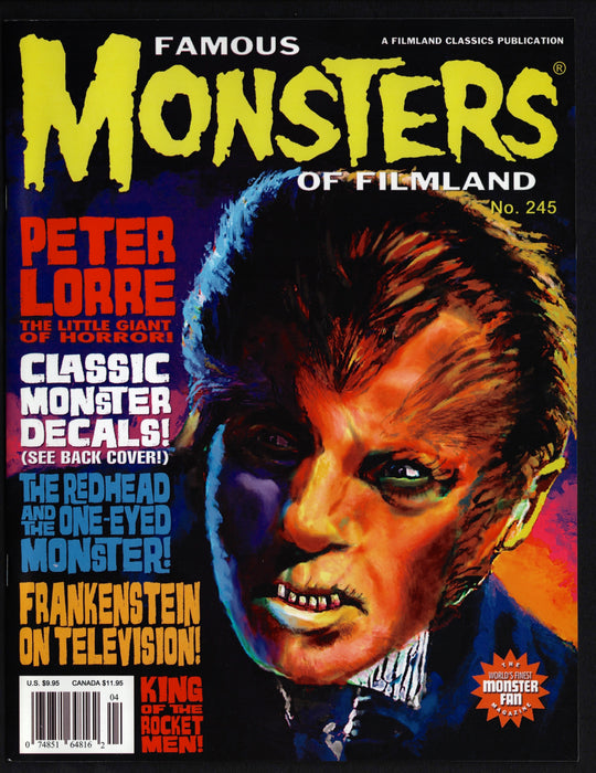 Famous Monsters of Filmland Magazine Horror Magazine #245 2007 - TvMovieCards.com