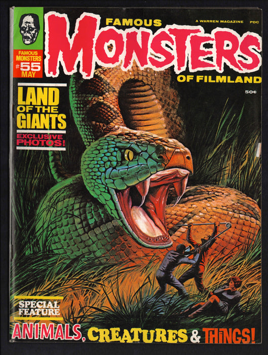 1969 Famous Monsters of Filmland Magazine #55 Land of the Giants - TvMovieCards.com