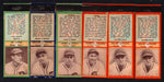 1934-1937 Diamond Matchbook Cover Baseball Lot HOF Melvin Ott Frisch Waner Lopez - TvMovieCards.com