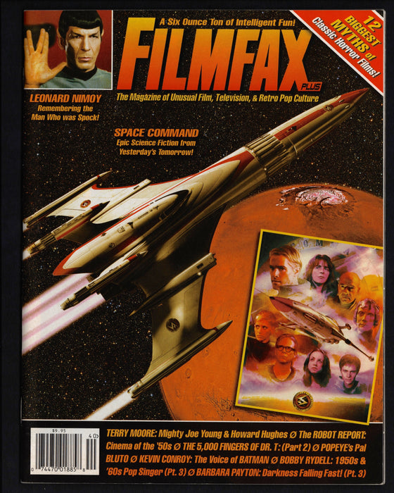 Filmfax Plus Magazine #140 Spring 2015 Space Command / Leonard Nimoy - TvMovieCards.com