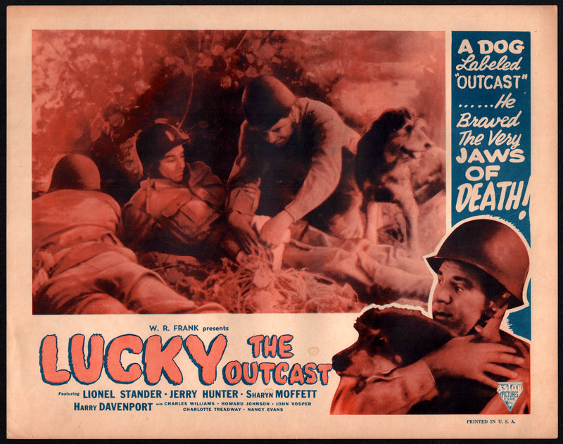1946 Lucky The Outcast Lobby Card 11x14 Sharyn Moffett Jerry Hunter - TvMovieCards.com