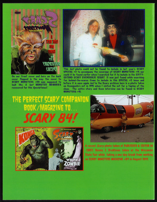 Scary Monsters Magazine #2 Special October 2012 - TvMovieCards.com