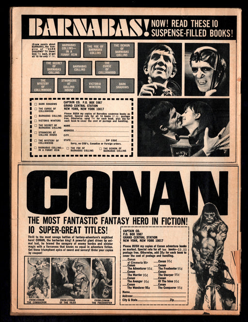 1970 Famous Monsters of Filmland Magazine #61 Mark of the Vampire - TvMovieCards.com