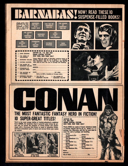 1970 Famous Monsters of Filmland Magazine #61 Mark of the Vampire - TvMovieCards.com