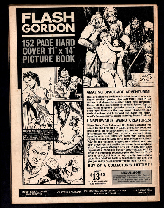 1970 Famous Monsters of Filmland Magazine #66 The Old Dark House - TvMovieCards.com