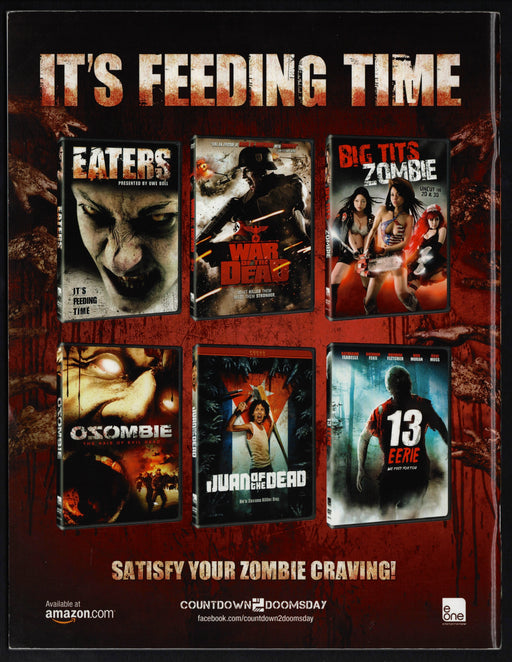 Screem Magazine Horror Film Cinema - #26 - 2013 Godzilla Limited Edition - TvMovieCards.com
