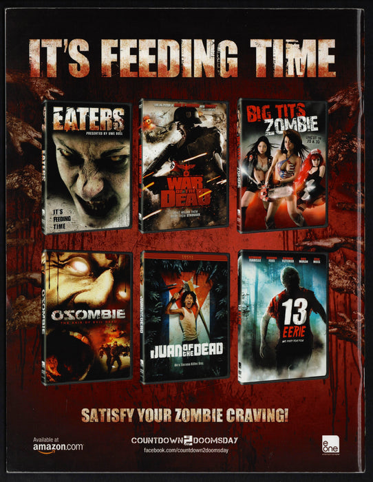 Screem Magazine Horror Film Cinema - #26 - 2013 Godzilla Limited Edition - TvMovieCards.com