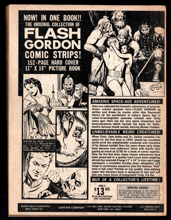 1970 Famous Monsters of Filmland Magazine #67 The Black Cat - TvMovieCards.com