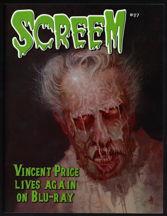 Screem Magazine Horror Film Cinema - #27 - 2014 Vincent Price Cover - TvMovieCards.com