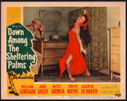 1952 Down Among the Sheltering Palms #2 Lobby Card 11x14 William Lundigan - TvMovieCards.com