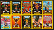 2011 Garbage Pail Kids Flashback Series 3 Adam Mania Yellow 10 Card Set - TvMovieCards.com