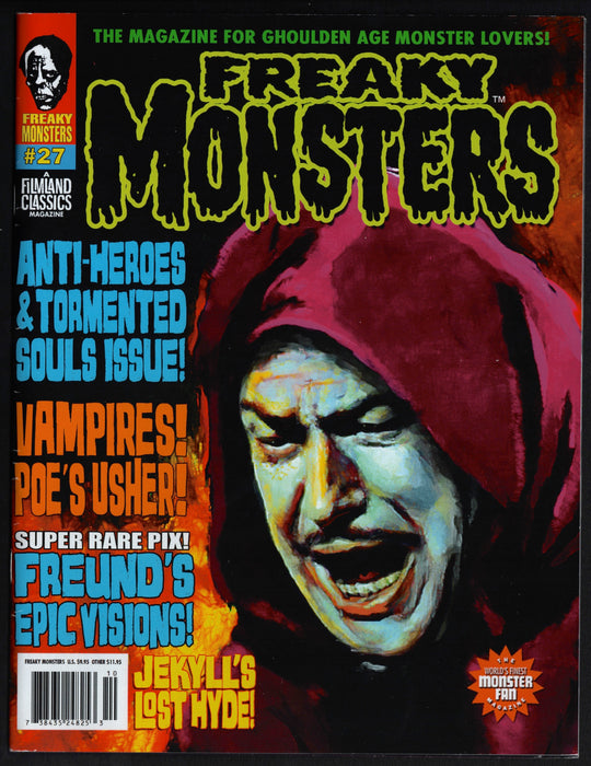Freaky Monsters Magazine #27 - Vincent Price - TvMovieCards.com