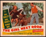 1953 The Girl Next Door #3 Lobby Card 11x14 Dan Dailey June Haver Dennis Day - TvMovieCards.com