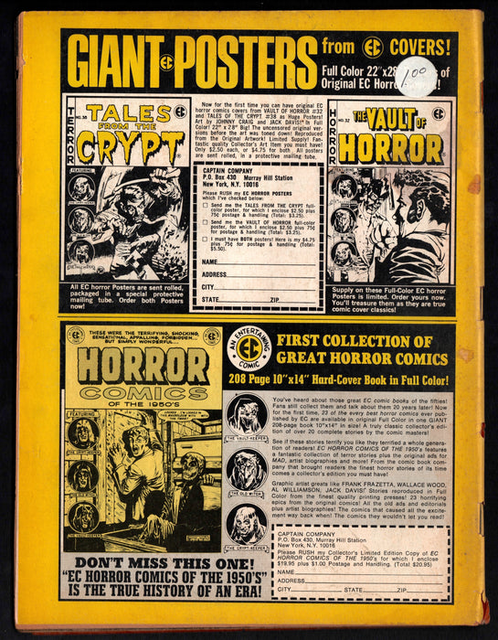 1972 Famous Monsters of Filmland Magazine #91 Frogs Godzilla vs Smog Monster - TvMovieCards.com