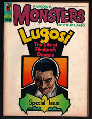 1972 Famous Monsters of Filmland Magazine #92 Lugosi Life of Dracula - TvMovieCards.com
