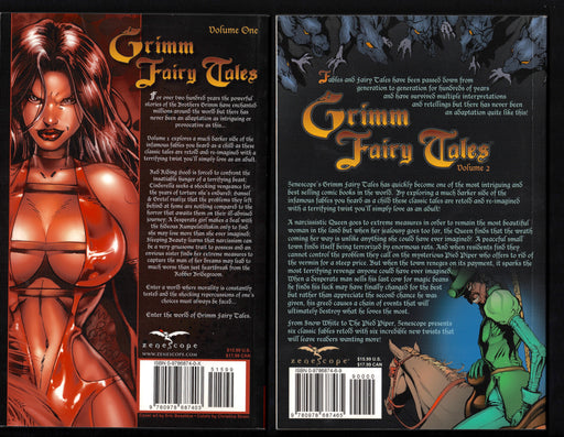 Grimm Family Tales Volume One & Two 1 & 2 Trade Paperback Set Zenescope VF/EX 20 - TvMovieCards.com