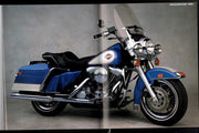1988 Harley Davidson Motorcycles Factory Sales Brochure Full Spec Sheet - TvMovieCards.com
